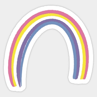 Bi-gender pride Sticker